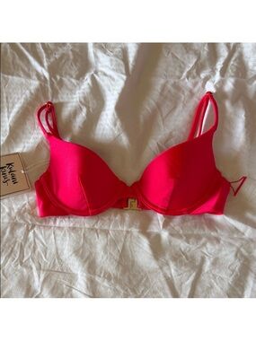 NWT Kulani Kinis Cherry Chush underwire Bikini Bra Top small